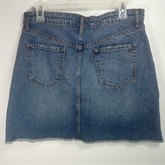 William Rast Blue A-line Mini Skirt Casual Midtown Revenge size 30 - Picture 2 of 7